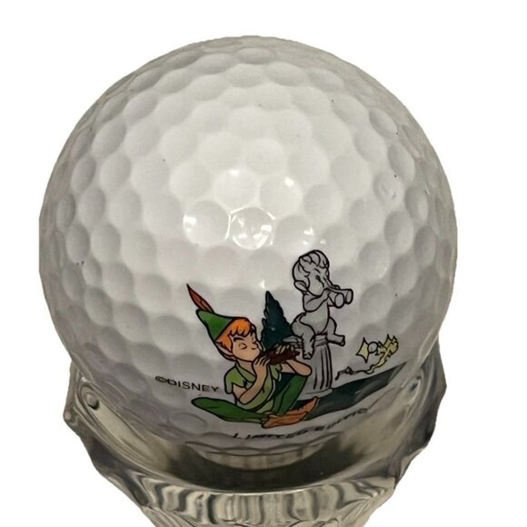 Disney Peter Pan Limited Edition Exception Pinnacle #3 White Golf Ball Collector - Picture 5 of 6